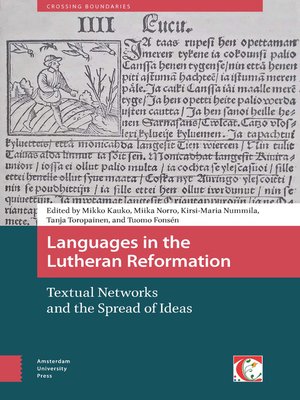 cover image of Languages in the Lutheran Reformation